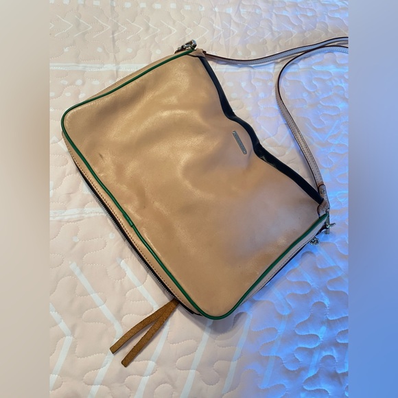 Sac à Main Rebecca Minkoff Occasion - Cuir Couleur Tan/beige Et Noir, Marque Rebecca Minkoff